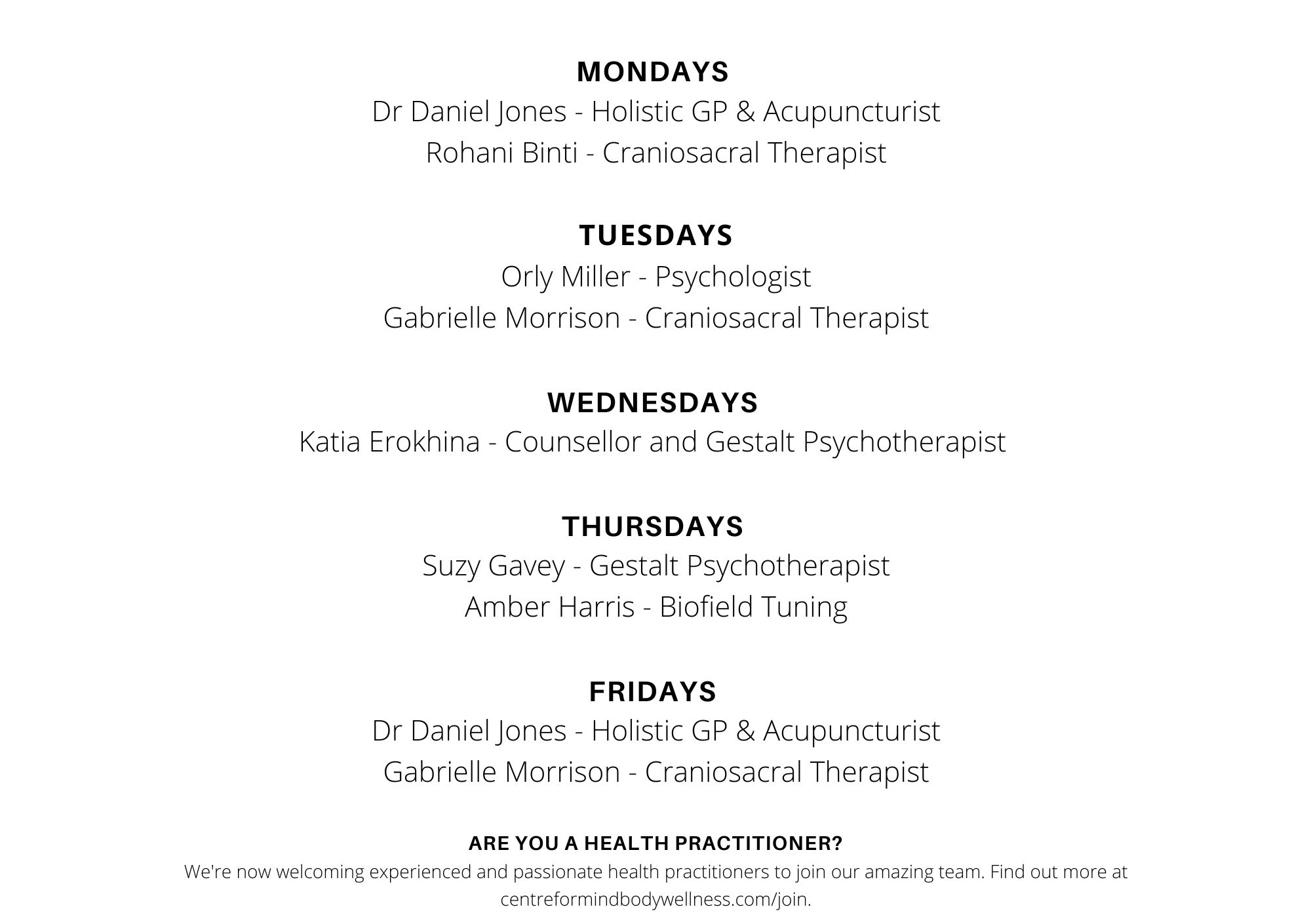 Time table