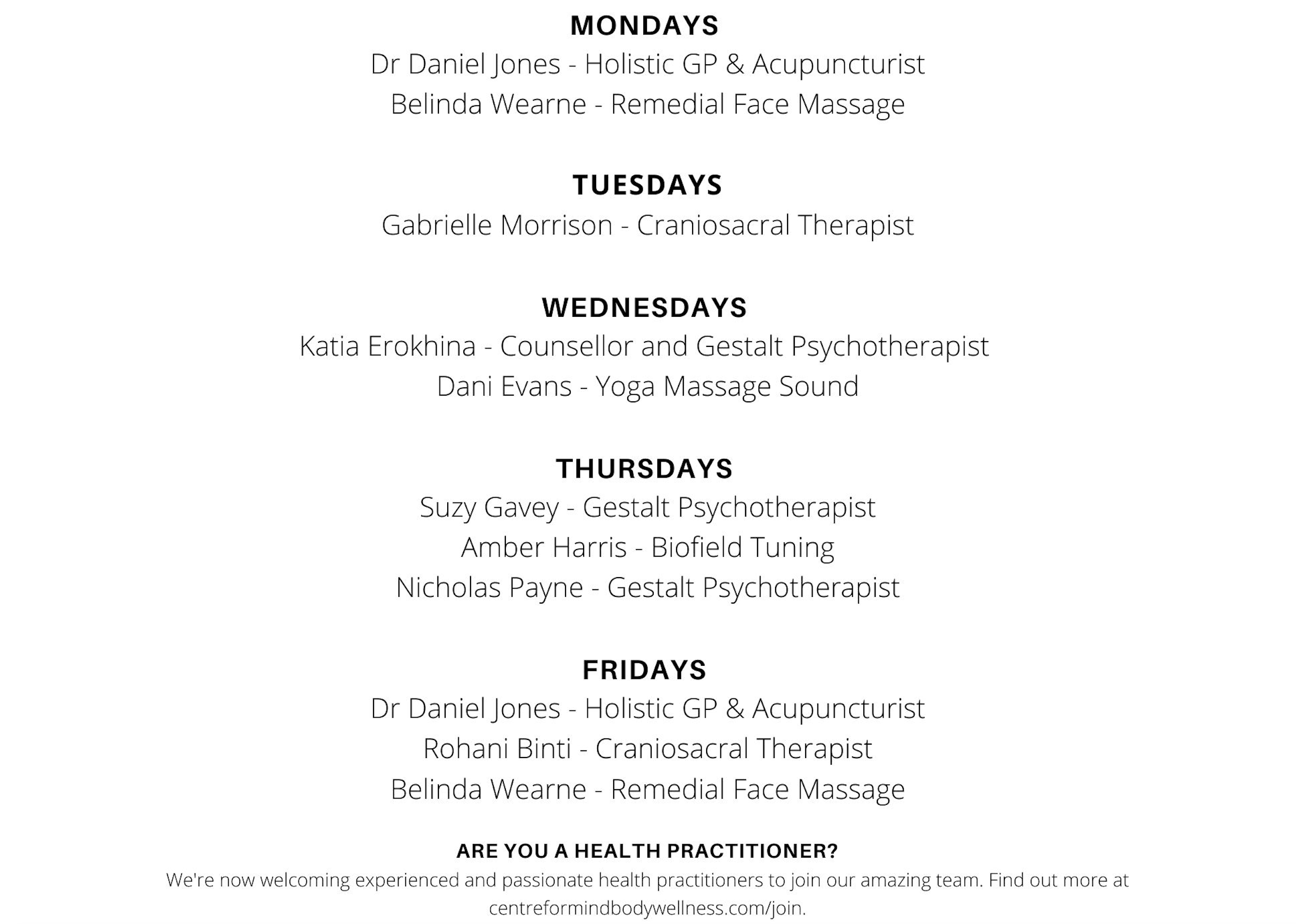 weekly schedule weekly schedule